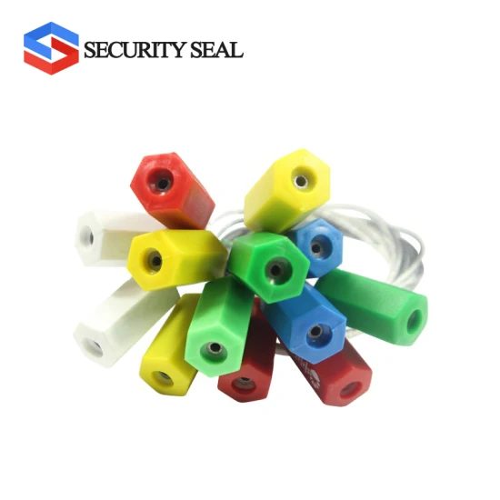 Fixed Length Wholesale Security Tamper Proof Cable Metal Seals for Logistics