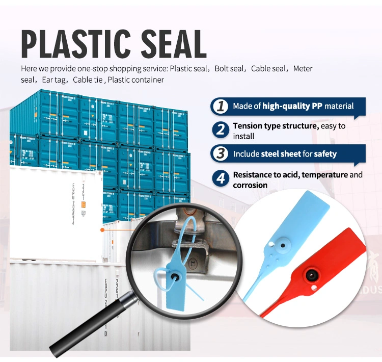 Disposable Security Plastic Seal Tamper Resistance Seal