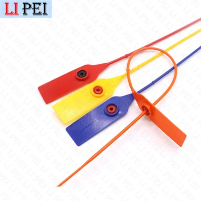 Adjustable Length PP Strip Lock Security Safety Election Plastic Seal with Logo and Serial Number